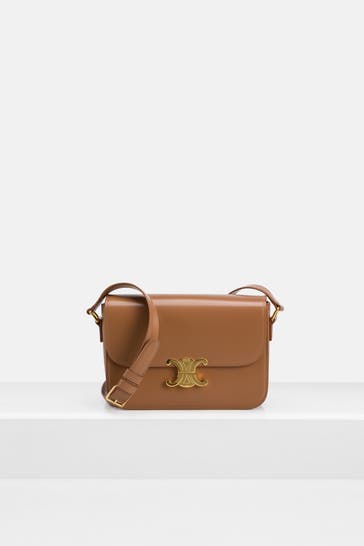 CELINE Schultertasche 'Classique' camel
