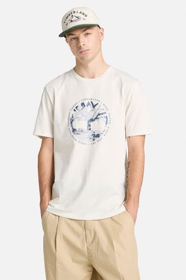 TIMBERLAND T-Shirt offwhite