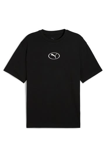 PUMA T-Shirt schwarz