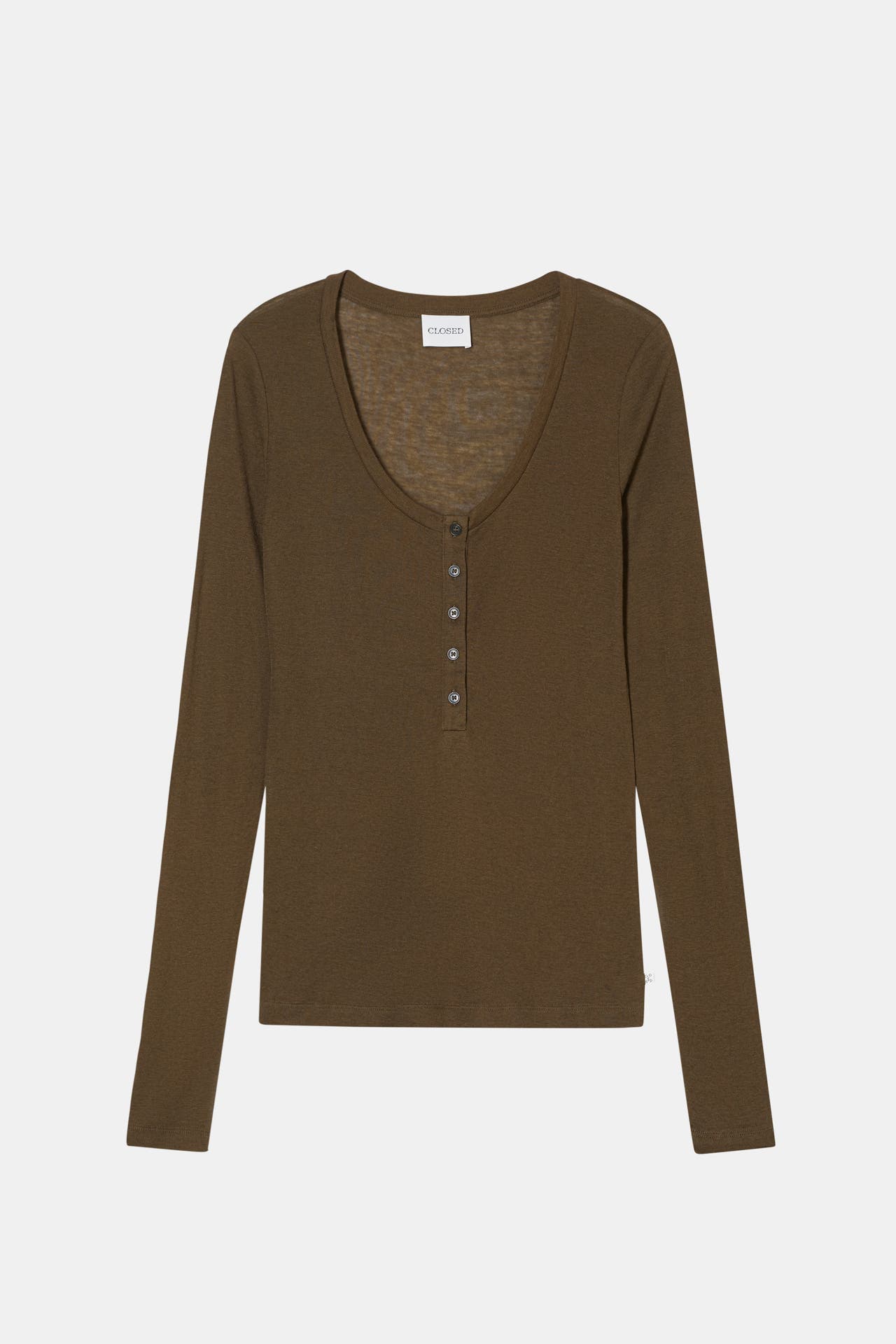 CLOSED Longsleeve khaki, Bild 1