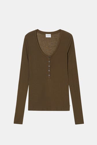 CLOSED Longsleeve khaki