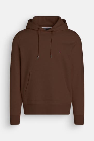 TOMMY HILFIGER Hoodie dunkelbraun