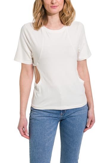 DESIGUAL - T-Shirt beige