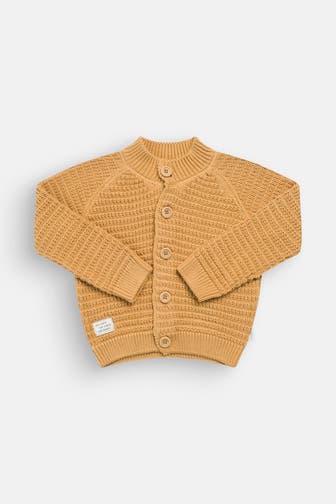 SANETTA Strickjacke gelb