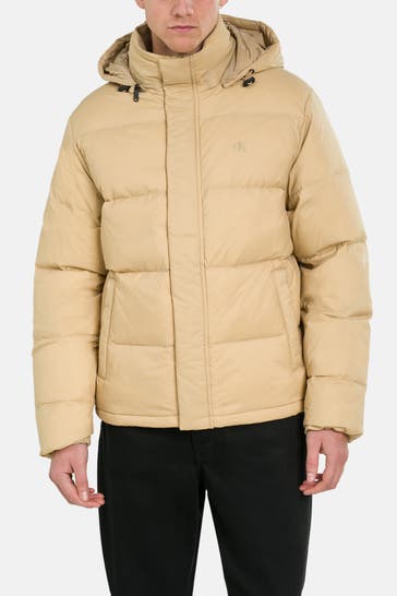 CALVIN KLEIN Daunenjacke hellbraun