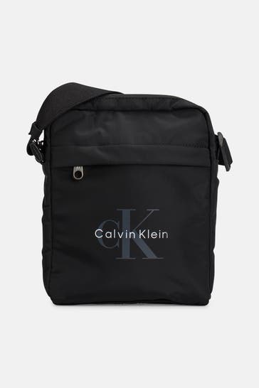 CALVIN KLEIN Umhängetasche 'Reporter' schwarz