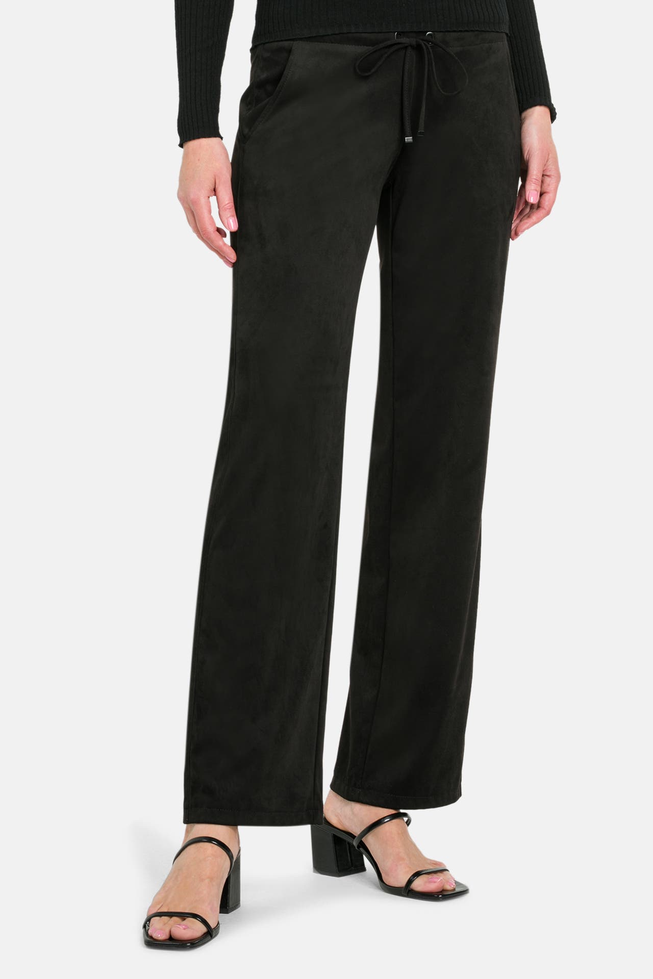 RAFFAELLO ROSSI Stoffhose schwarz, Bild 1
