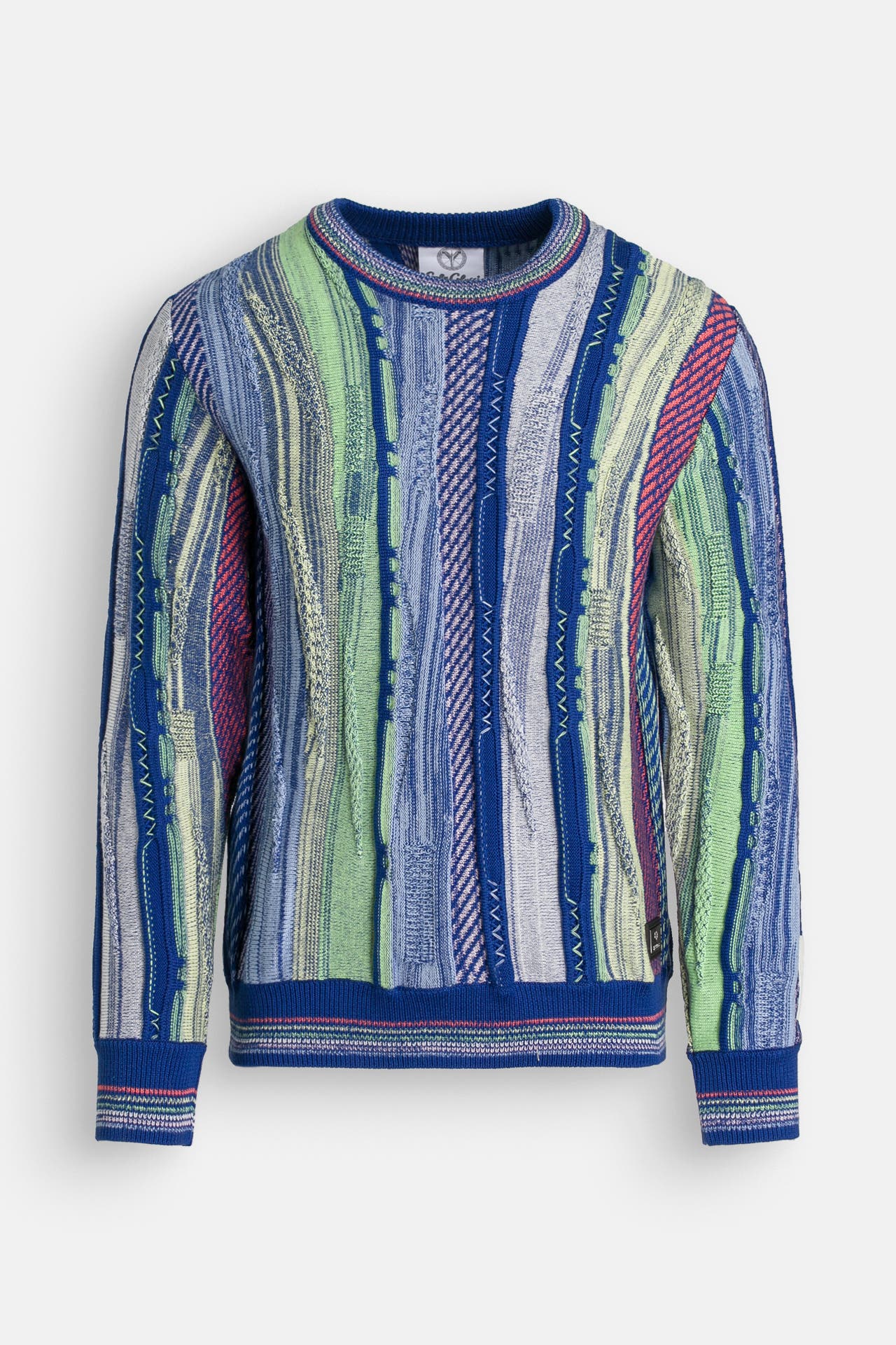 CARLO COLUCCI Strickpullover mehrfarbig, Bild 1