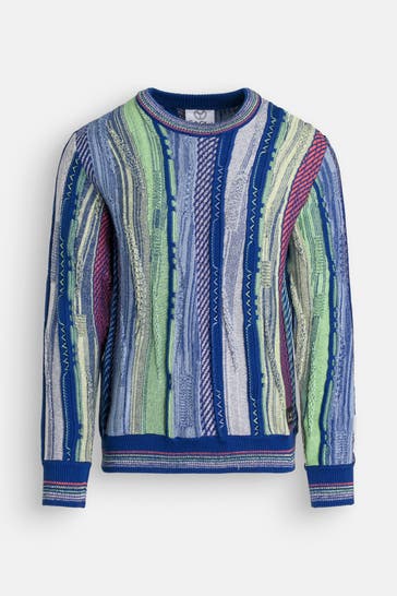 CARLO COLUCCI Strickpullover mehrfarbig