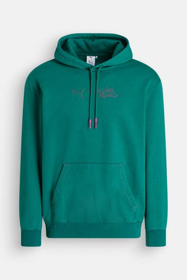 PUMA Hoodie dunkelgrün