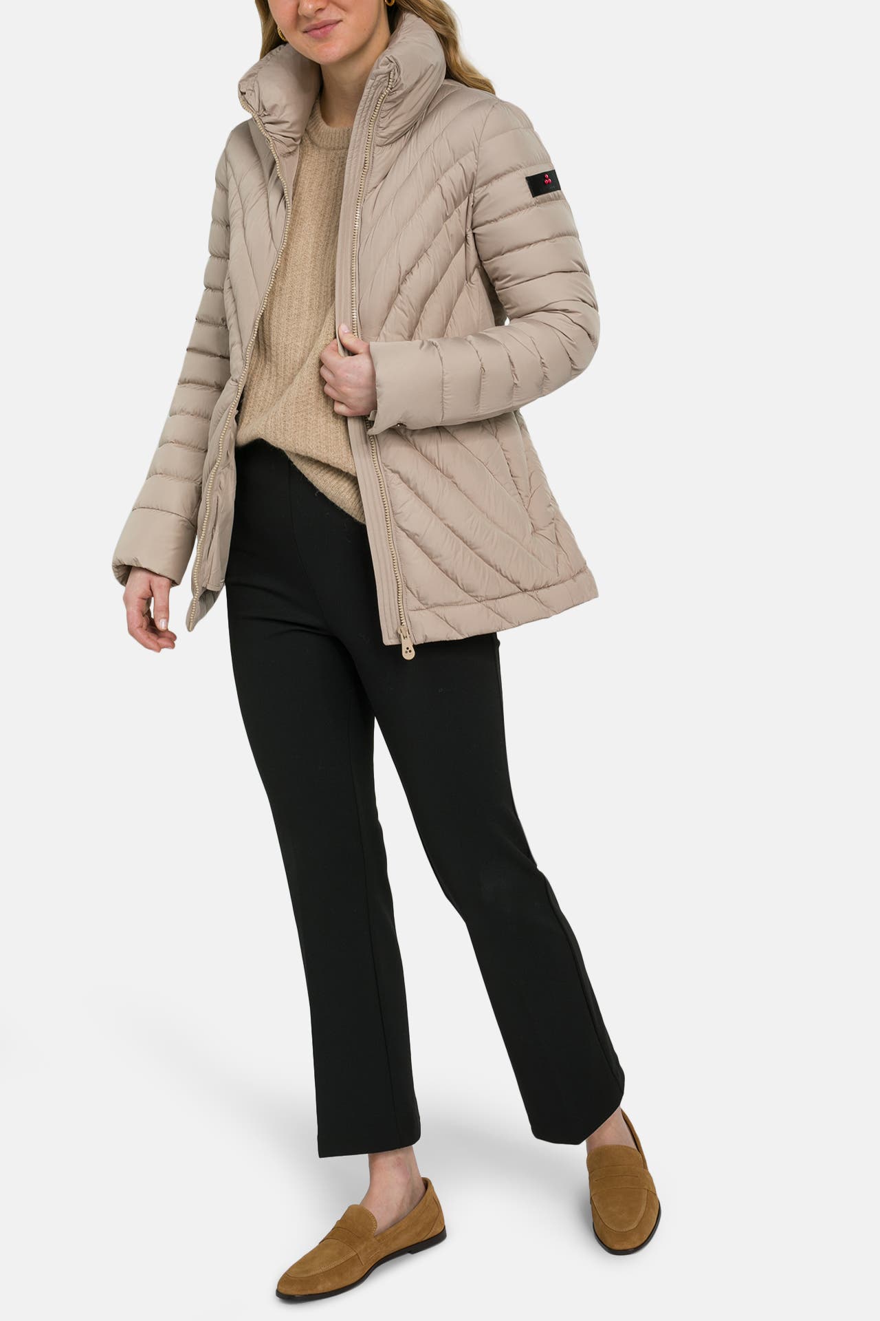 PEUTEREY Daunenjacke 'Zoler' greige, Bild 1