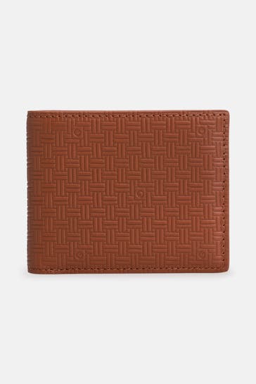 GANT Ledergeldbörse cognac