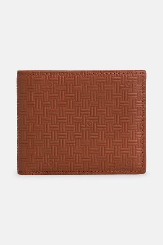 GANT Ledergeldbörse cognac