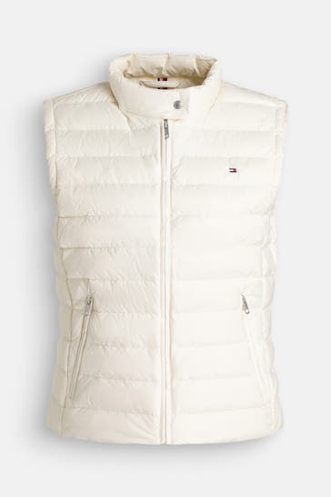 TOMMY HILFIGER Daunenweste ecru