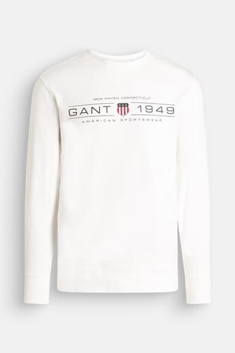 GANT Sweatshirt weiß