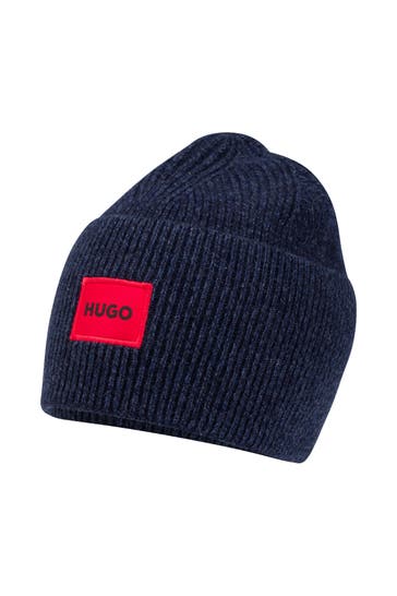 HUGO Beanie dunkelblau