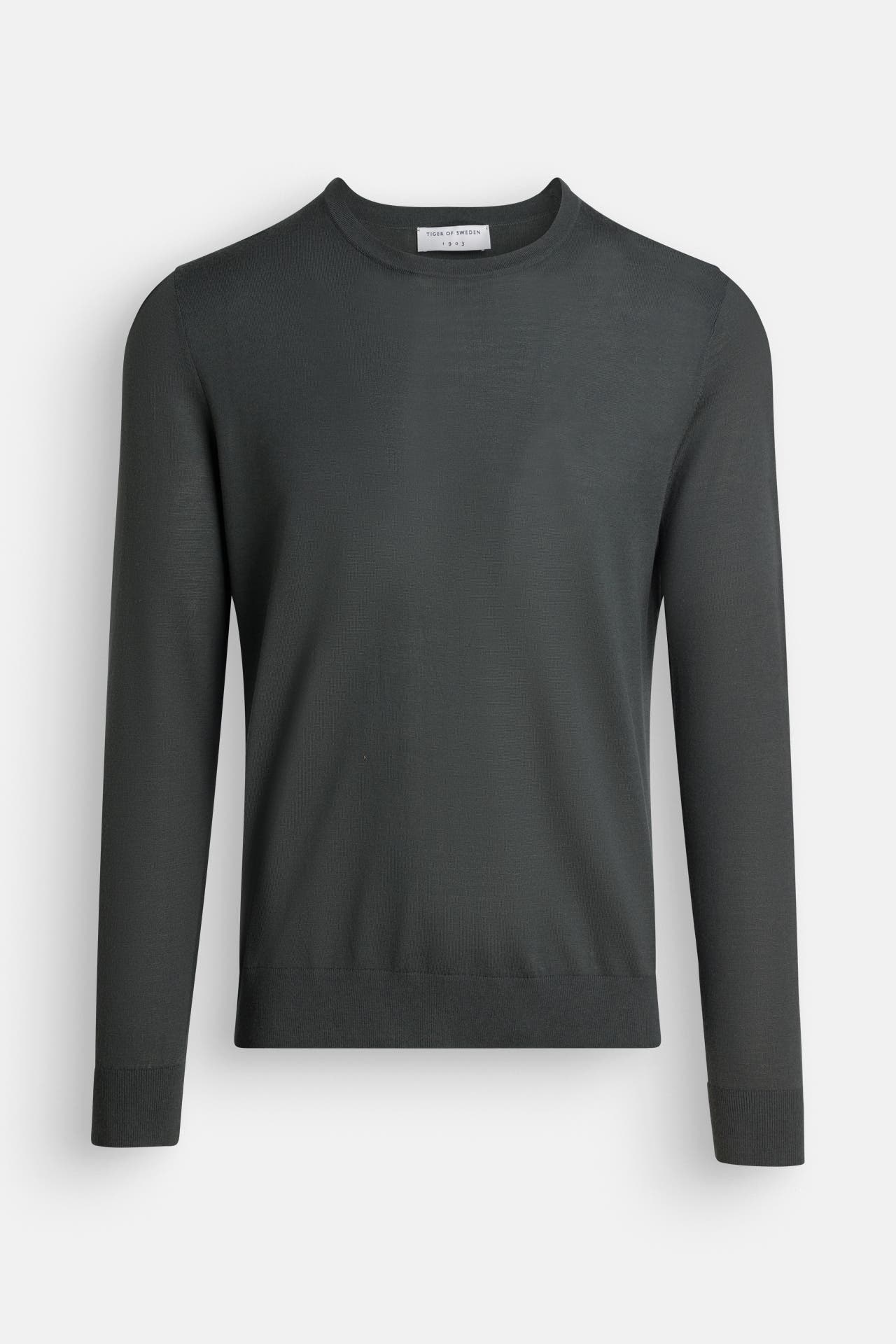 TIGER OF SWEDEN Langarmshirt anthrazit, Bild 1