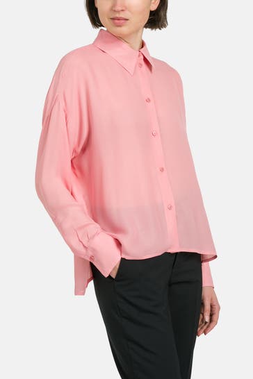 DRYKORN Satinbluse 'Cloelia' lachs