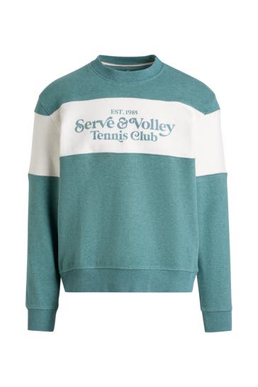 COLOURS & SONS Sweater zweifarbig