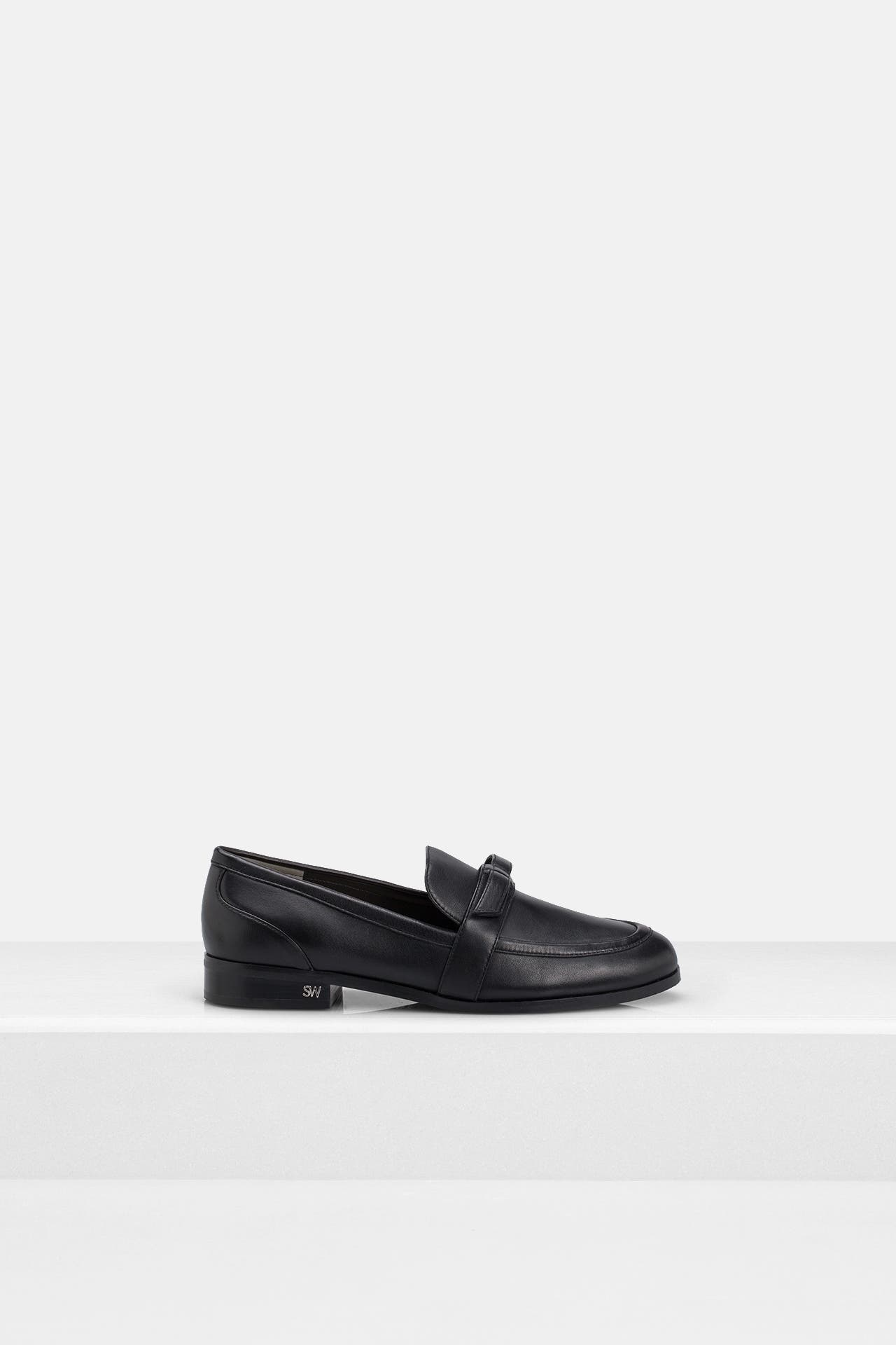 STUART WEITZMAN Slipper 'Emma Bow' schwarz, Bild 1
