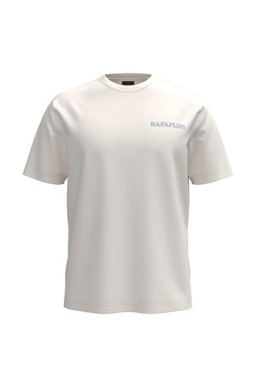 NAPAPIJRI 'Elior' T-Shirt, ecru
