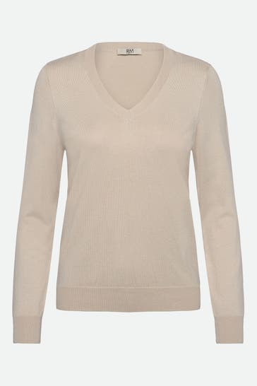 RM BY ROSEMUNDE Strickpullover 'Sandra' greige