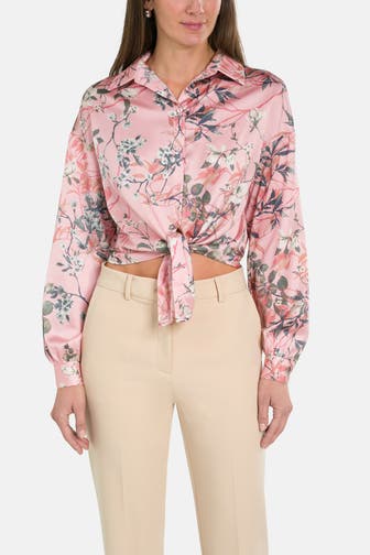 GUESS Casual-Bluse 'Jun' floral