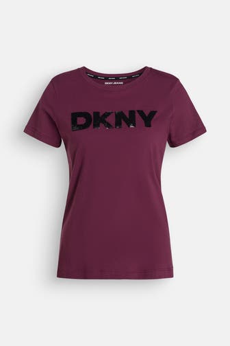 DKNY T-Shirt burgunder