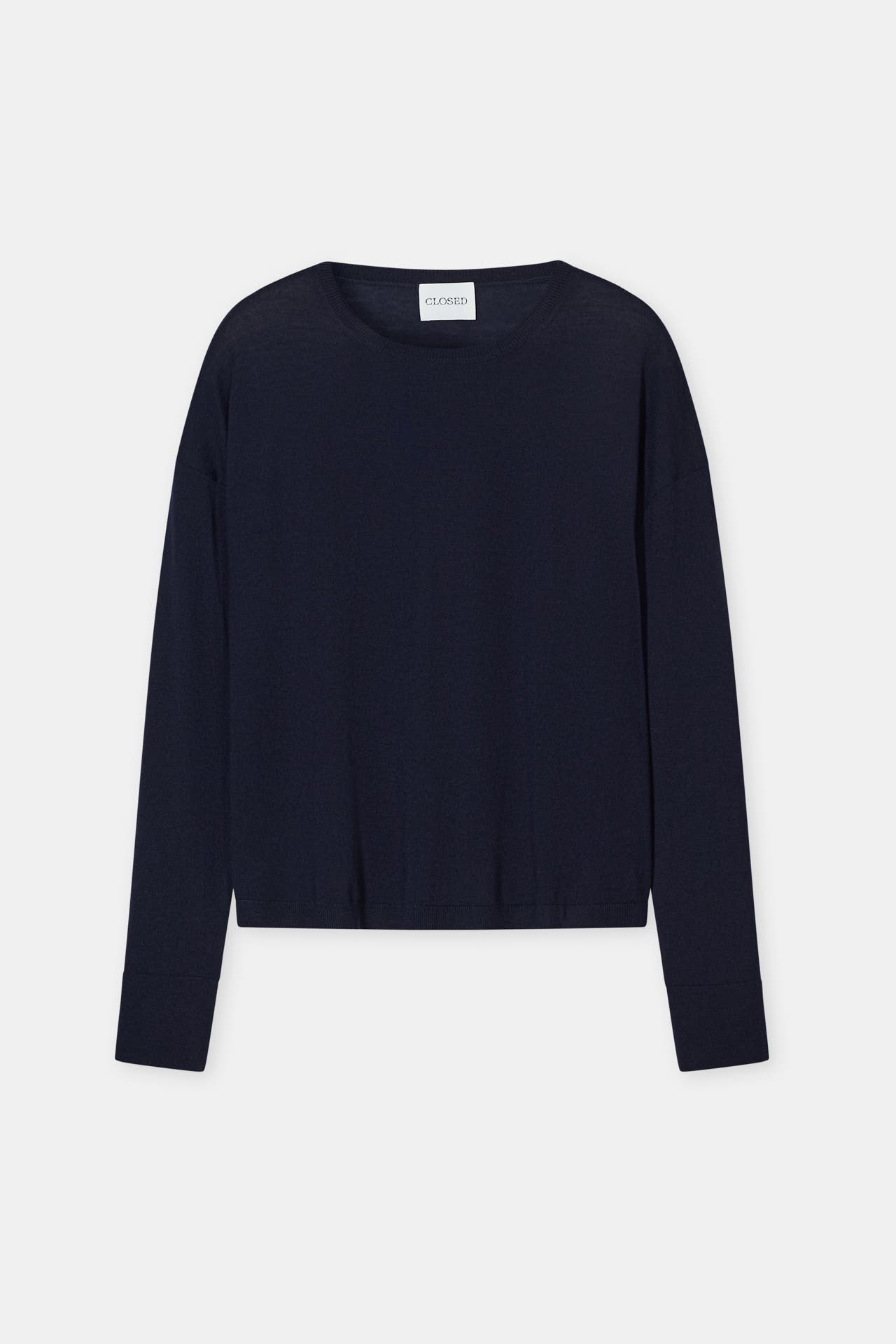 CLOSED Wollmix-Pullover schwarzblau, Bild 1