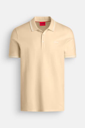 HUGO Polo-Shirt beige