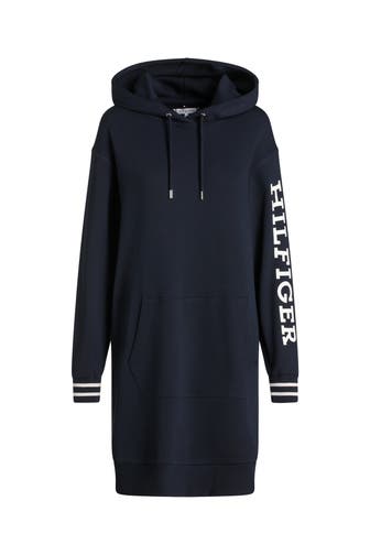 TOMMY HILFIGER Hoodie-Kleid navy