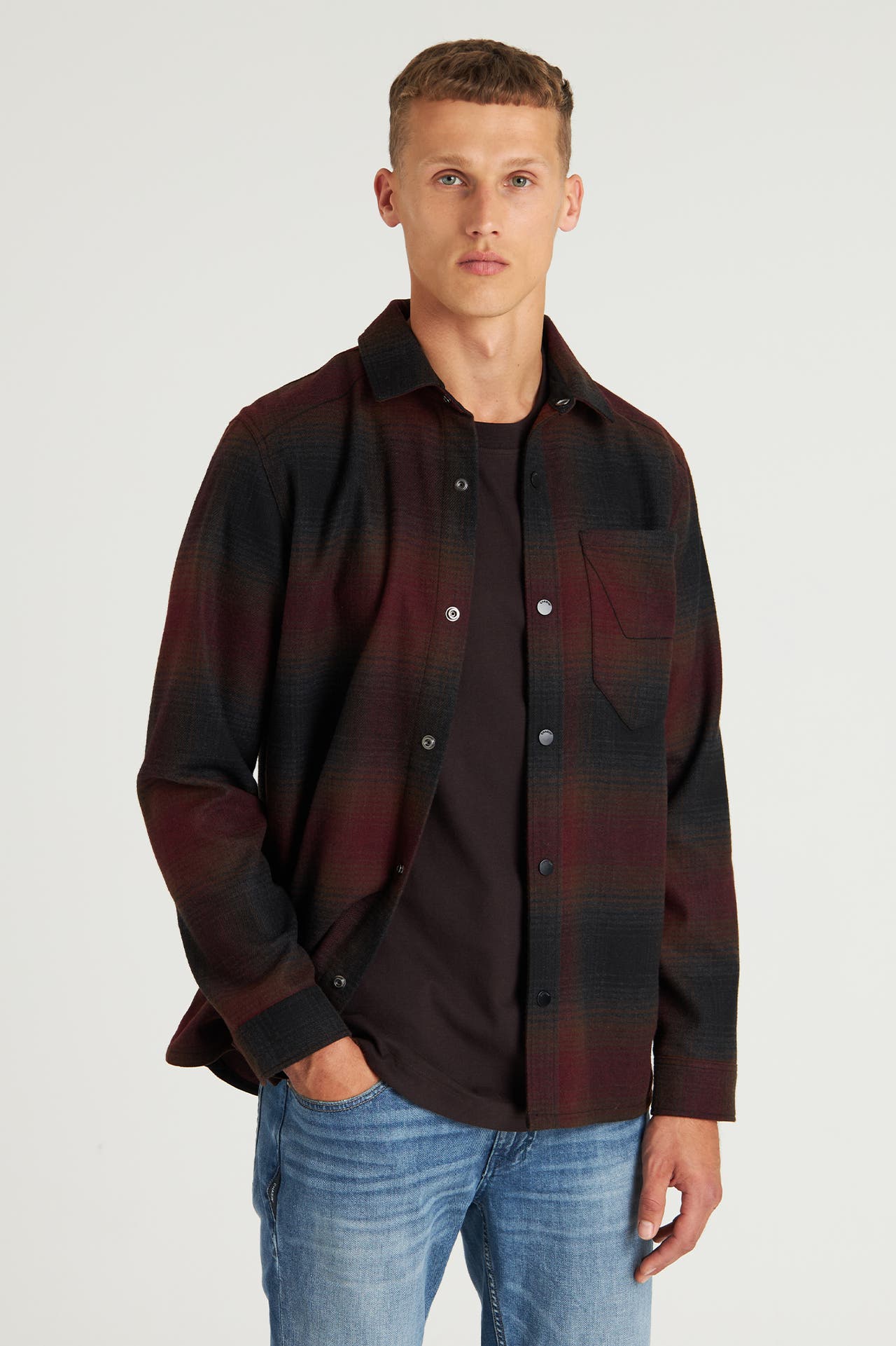 CHASIN' Overshirt 'Axel Mick' gemustert, Bild 1