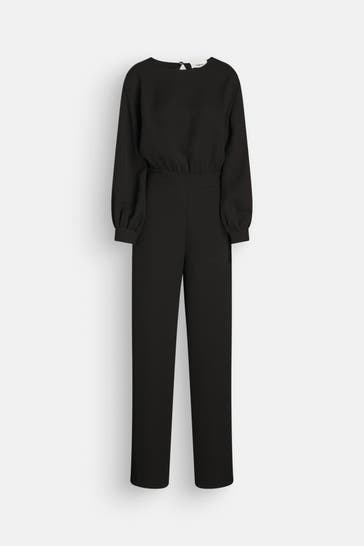 BA&SH Jumpsuit 'Obby' schwarz
