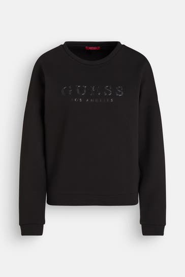 GUESS Sweatshirt schwarz