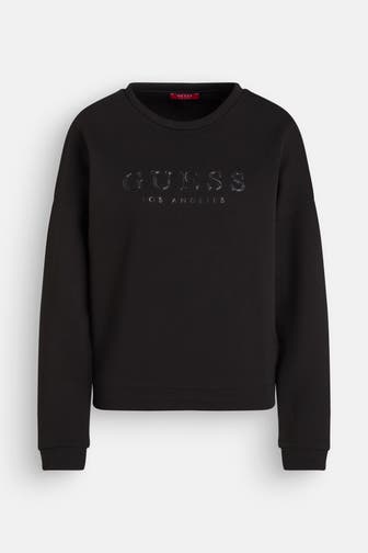 GUESS Sweatshirt schwarz