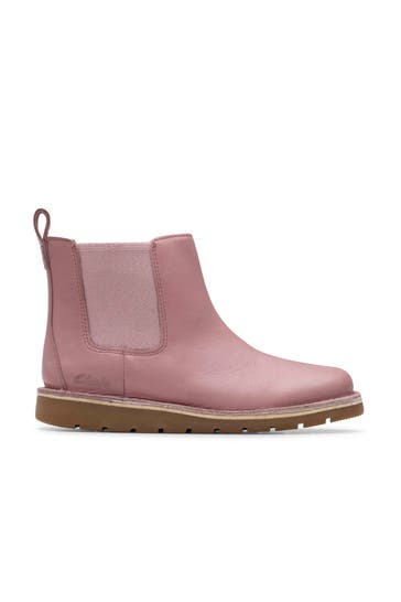 CLARKS Chelsea-Boots rosa