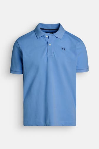 LA MARTINA Polo-Shirt graublau