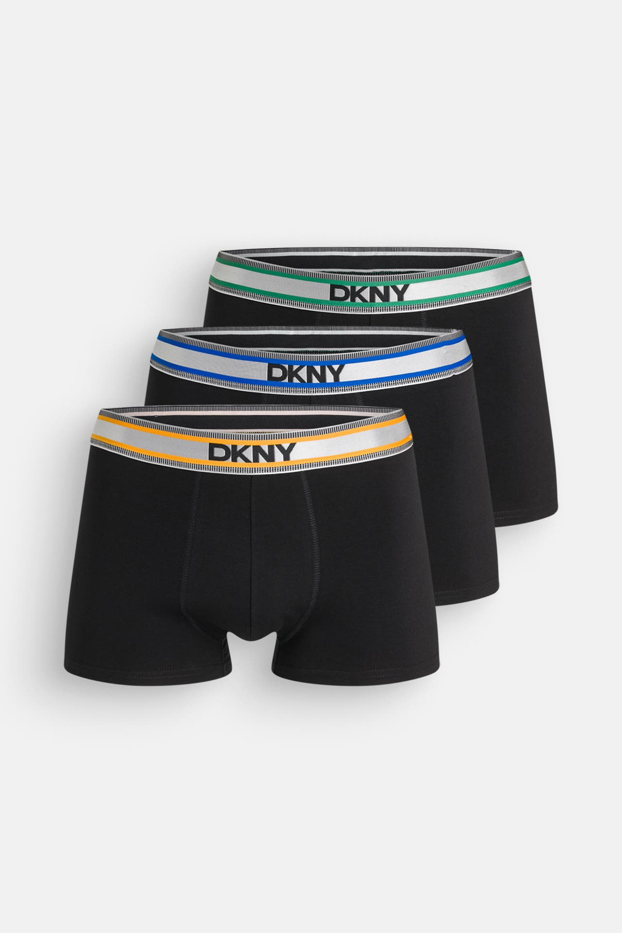 DKNY 3er-Pack Boxer Trunks 'Ripple' schwarz, Bild 1