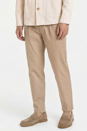 GOLDGARN DENIM Stoffhose 'S1' hellbraun