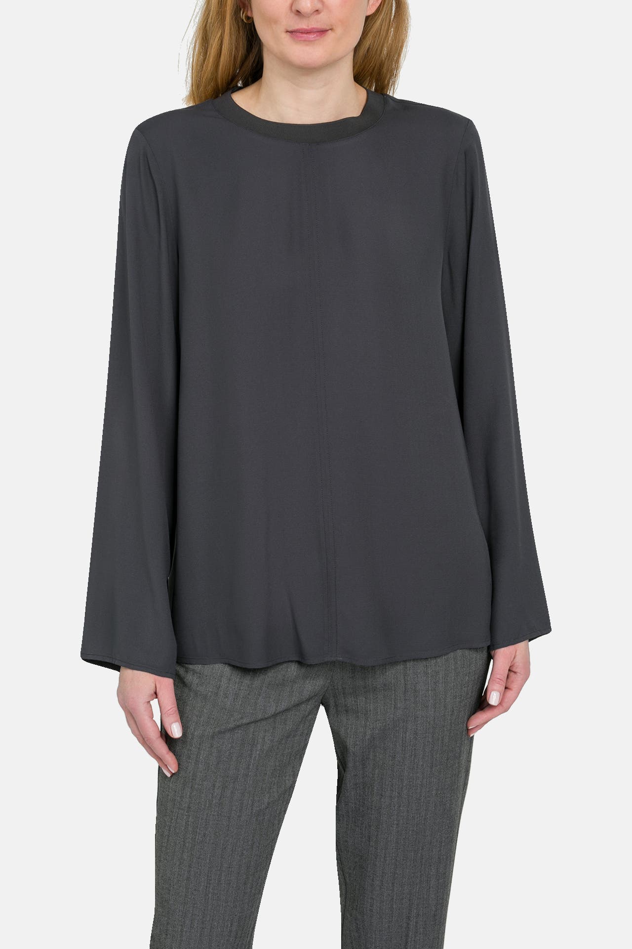 MARC O'POLO Blusenshirt dunkelgrau, Bild 1