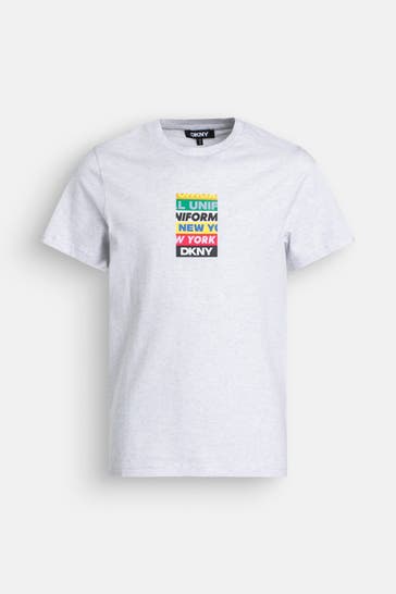 DKNY T-Shirt hellgrau