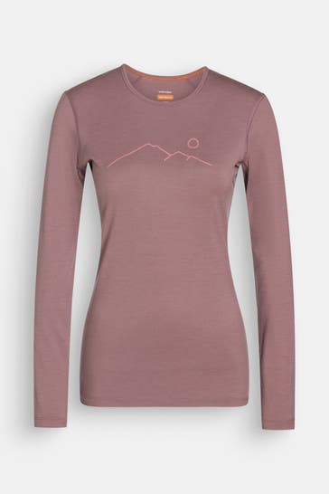 ICEBREAKER Baselayer 'Oasis 200' dunkelrosa
