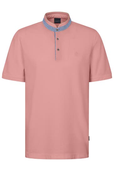 BUGATTI Polo-Shirt lachs
