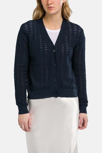 ILSE JACOBSEN Strickjacke navy