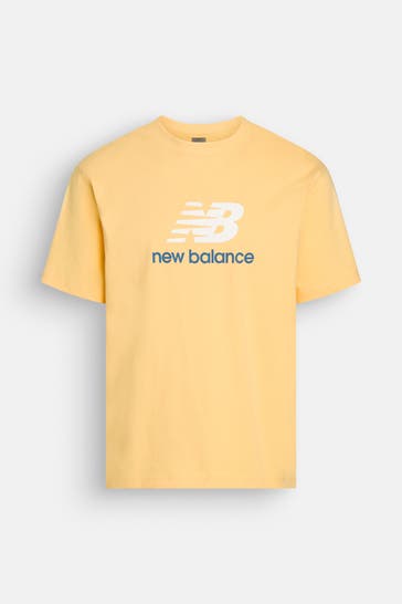 NEW BALANCE T-Shirt gelb