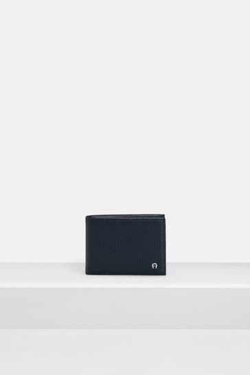AIGNER 'Fabio' leather wallet, midnight blue