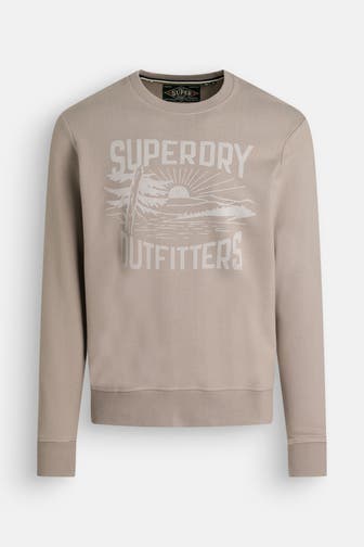 SUPERDRY Sweatshirt steingrau
