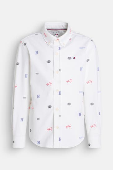TOMMY HILFIGER Hemd mehrfarbig