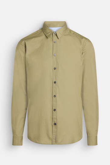 HECHTER Paris Casual-Hemd 'Kent' oliv