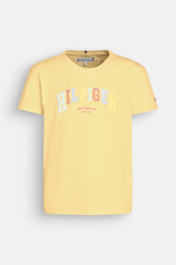 TOMMY HILFIGER T-Shirt gelb